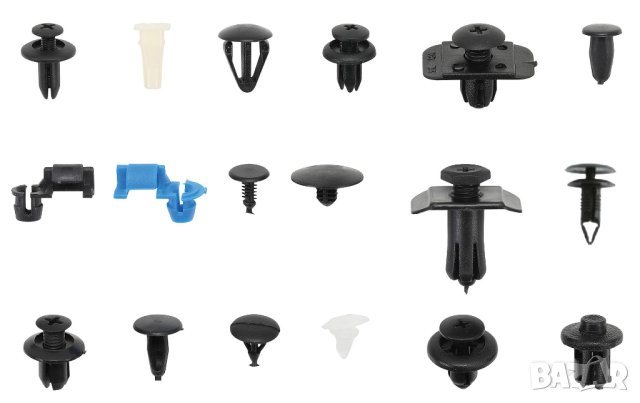 MAZDA комплект щипки за кори тапицерия за автомобил Мазда, снимка 3 - Аксесоари и консумативи - 42158882