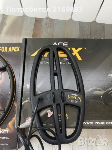 Металотърсач Garrett apex в гаранция , снимка 6 - Други спортове - 53470726