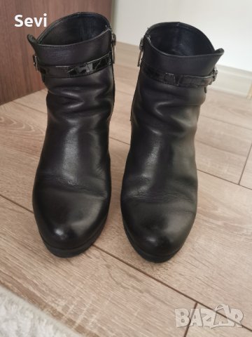 Боти естествена кожа 37 номер от Турция Деримод , снимка 5 - Дамски ежедневни обувки - 42504983
