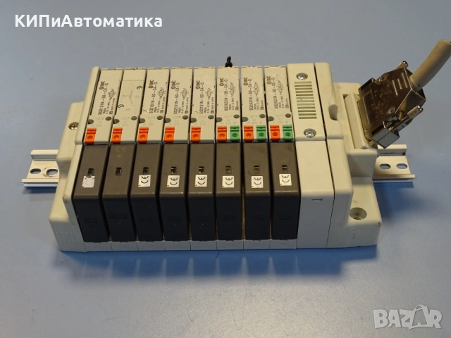пневматичен терминал SMC SQ2-F(SD4895) 8-port Solenoid Valve, снимка 4 - Резервни части за машини - 53151397
