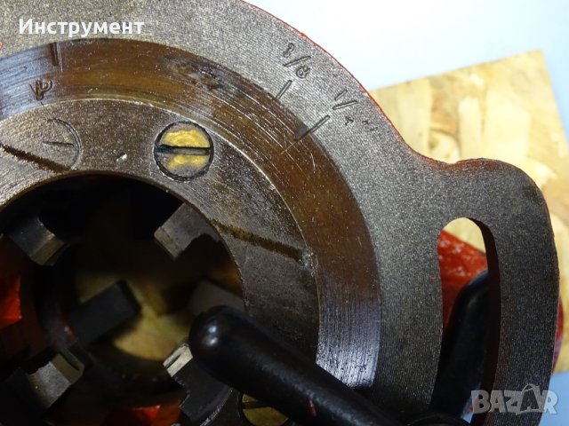 Тръбна винтонарезна глава в комплект с ножове PROCOM GRN-1, снимка 5 - Други инструменти - 42272686