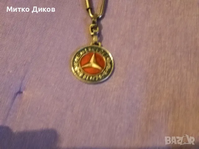 Ключодържател Мерцедес винтидж eмайл отличен, снимка 5 - Колекции - 48308362