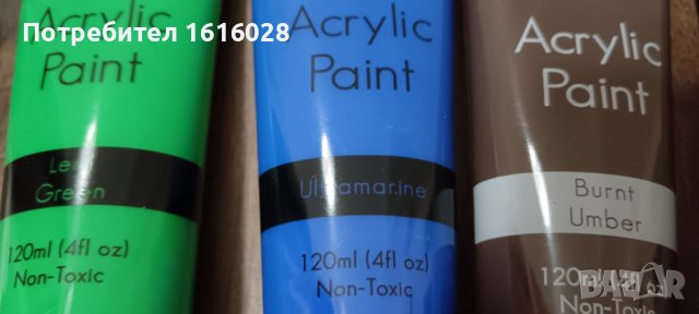 Акрилни бои за рисуване., снимка 4 - Картини - 44167555