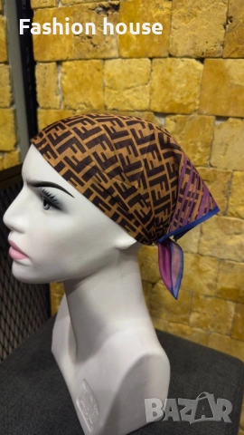 Fendi шал коприна
