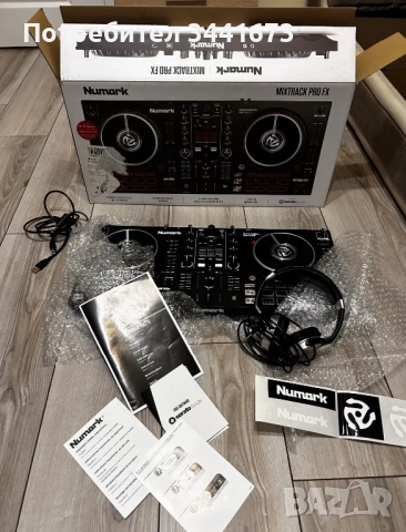 Numark пулт + Numark слушалки