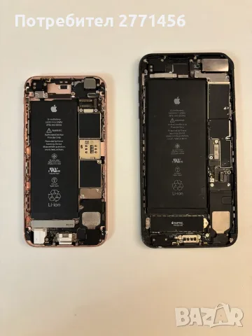 Гръб на Iphone 7 plus и Iphone 6S