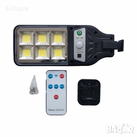 Слънчева LED улична лампа – мощно и икономично осветление, снимка 2 - Лед осветление - 52606372