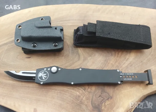 Автоматичен нож Microtech Halo 5, снимка 7 - Ножове - 49266918