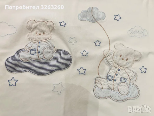 Памучни одеала за бебе 0-9м. , снимка 4 - Спално бельо и завивки - 56350573
