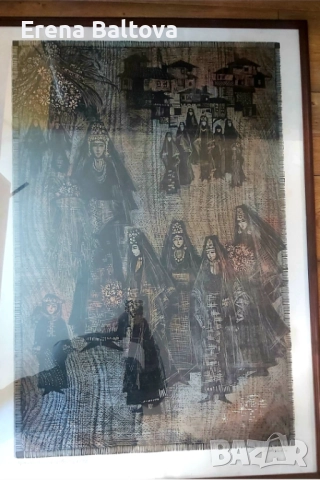 ☘ Голяма картина от художничката Златка Дъбова