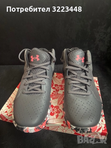UNDER ARMOUR мъжки баскетболни маратонки, снимка 3 - Маратонки - 52317316