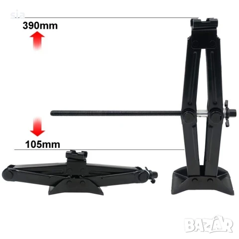 Крик с тресчотка, 1,5т., повдигач, жаба, снимка 2 - Аксесоари и консумативи - 41685694