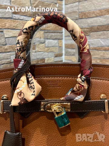 Дамска чанта Hermes, снимка 3 - Чанти - 52968370