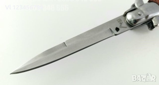 Сгъваем автоматичен нож стилето 95х22, снимка 2 - Ножове - 40780544