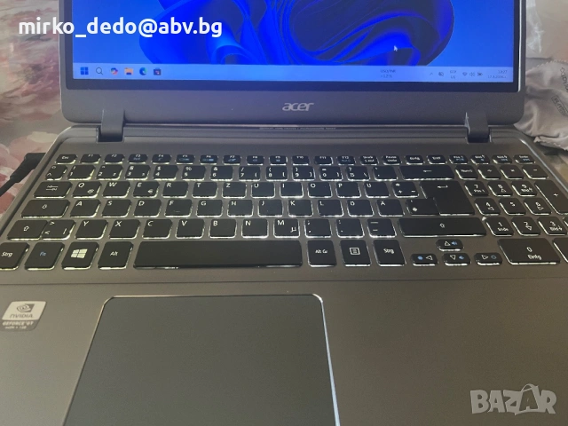 Лаптоп Асер m5 581 TG, снимка 4 - Лаптопи за работа - 53869946