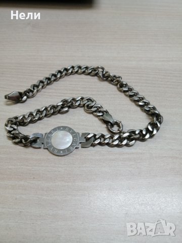 Ръчна изработка-сребърен чокър, снимка 2 - Колиета, медальони, синджири - 41932843