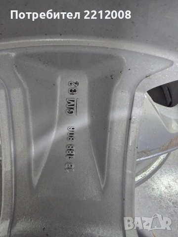 Продавам джанти за опел 5x110, снимка 3 - Гуми и джанти - 53053273