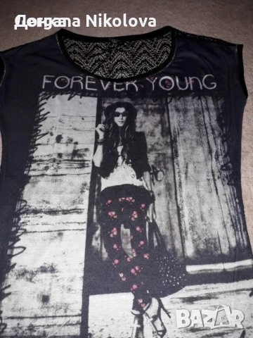 Дамски дънки,блузи,тениски, снимка 3 - Тениски - 52047964