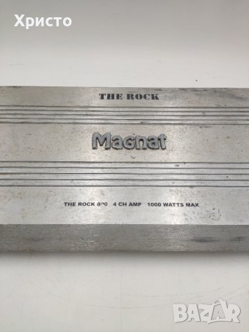 Magnat The Rock 800 1000w max усилвател car audio , снимка 4 - Ресийвъри, усилватели, смесителни пултове - 41542274