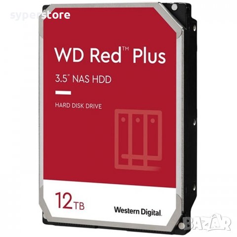 HDD твърд диск, 12TB, WD Red Plus, SS300459