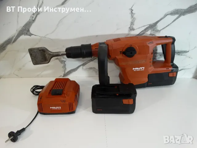 Hilti TE 500 A36 + 2 x 9.0 Ah - Акумулаторен къртач 7.8 J, снимка 1 - Други инструменти - 48494988