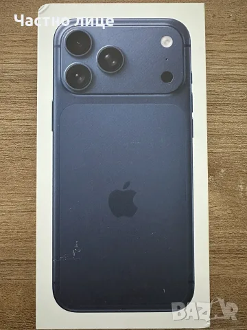 iPhone 17 Pro Max 512GB Deep Blue, чисто нов с гаранция от Виваком