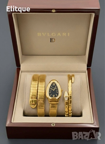 часовник и гривна bvgari , снимка 10 - Дамски - 53287714