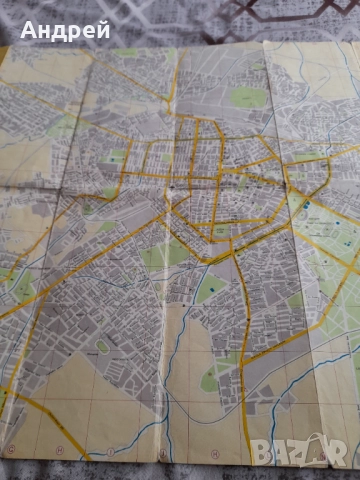 Стара карта,План указател София #2, снимка 4 - Други - 51634109