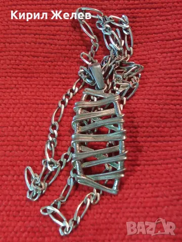 ТОКАШ Дизайнерски СРЕБЪРЕН МЕДАЛЬОН СРЕБРО 925 с Тип КАРТИЕ СРЕБЪРНА ВЕРИЖКА СРЕБРО 925 ODEMA 45689, снимка 16 - Колиета, медальони, синджири - 49426277