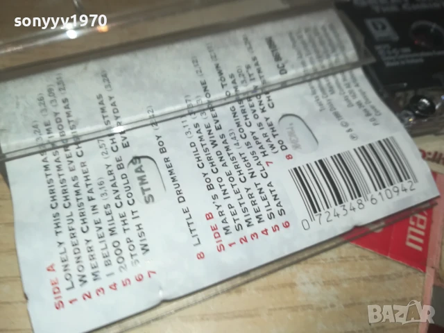 GREAT CHRISTMAS HITS-MADE IN HOLLAND-ORIGINAL TAPE 0308251815, снимка 17 - Аудио касети - 51238029