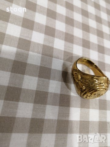 Бронзов пръстен Тотенкопф, снимка 3 - Други ценни предмети - 35793281