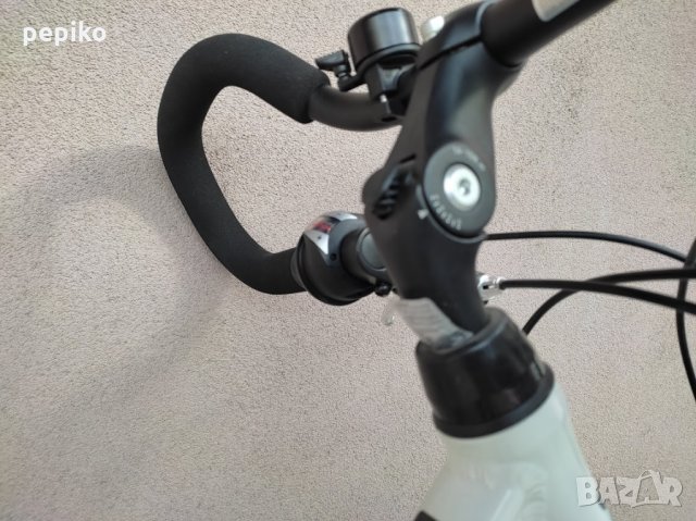 Продавам колела внос от Германия алуминиев велосипед TRETWERK SOLIS 28 цола динамо главина амортисьо, снимка 9 - Велосипеди - 35815933