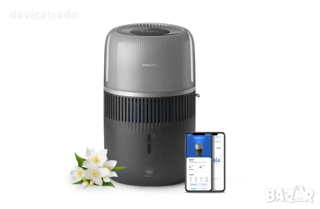Овлажнител за въздух Philips серия 5000 HU5710/03, С технология NanoCloud