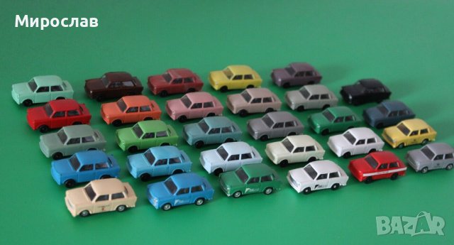 ТРАБАНТ HO 1/87 УМАЛЕН МОДЕЛ ИГРАЧКА КОЛИЧКА , снимка 5 - Колекции - 41169951