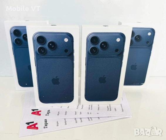 Промо! НОВ! iPhone 17 Pro 256GB Deep Blue ГАРАНЦИЯ 24 Месеца!, снимка 4 - Apple iPhone - 52858471