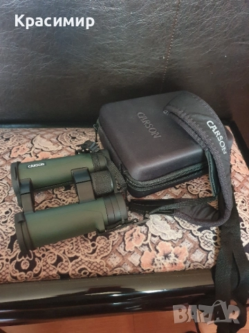 Бинокъл CARSON 10×34, снимка 3 - Екипировка - 51490672