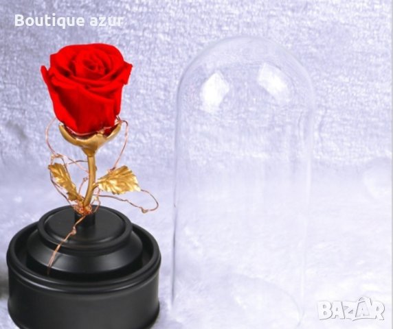 неувяхваща роза в стъкленица , снимка 1 - Други стоки за дома - 44488678