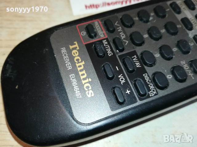 поръчано-TECHNICS EUR646497 RECEIVER REMOTE 2502221618, снимка 2 - Ресийвъри, усилватели, смесителни пултове - 35914992