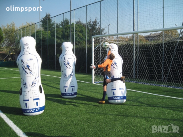 Надуваема фигура за тренровка 32410 Височина 200 см Основата се пълни с вода за стабилност, снимка 4 - Футбол - 36097600