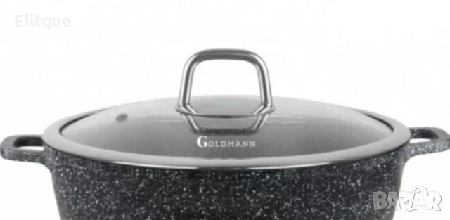 Тенджера Goldmann GM, Различни размери, Лят алуминий, Керам. покр., Индукция, снимка 5 - Съдове за готвене - 52778202