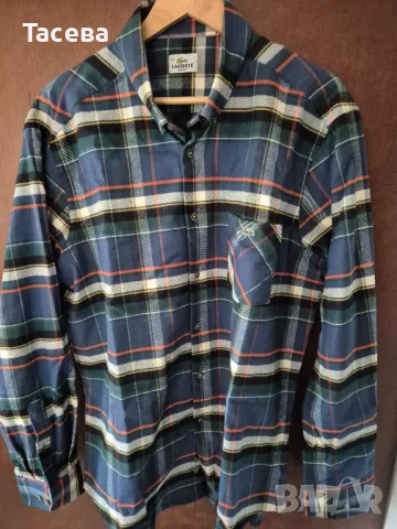 продава нова,зимна риза Lacoste, снимка 2 - Ризи - 48211475