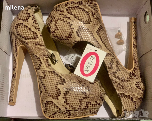 Дамски обувки Six and six, снимка 2 - Дамски обувки на ток - 36223713
