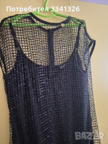 Нова рокля Amia С размер, снимка 2 - Рокли - 53582256