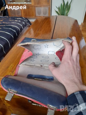 Стара детска чанта #8, снимка 7 - Антикварни и старинни предмети - 39699405