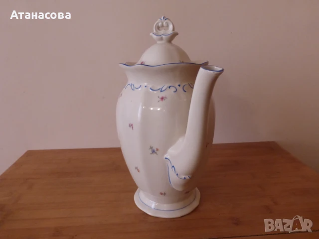 Голяма порцеланова кана за кафе чай 1960 г, снимка 3 - Аксесоари за кухня - 51001999