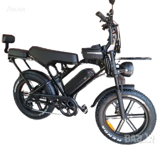 Електрическо колело shadow Raiden x80pro НОВО, снимка 5 - Велосипеди - 56150680