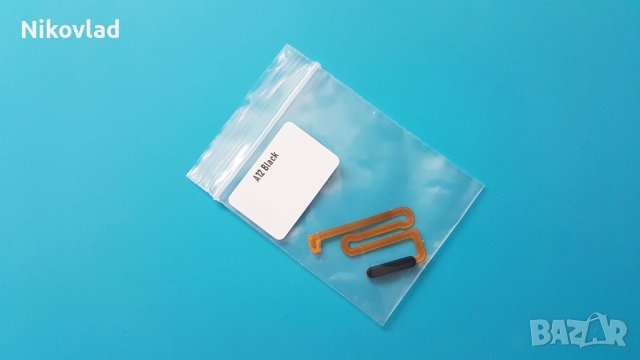 Power бутон и пръстов отпечатък (fingerprint) Samsung Galaxy A12, снимка 3 - Резервни части за телефони - 38633160