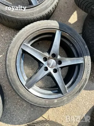 5x112 17 Джанти VW Passat Tiguan Audi A4 A6 Skoda Seat Mercedes ЕТ 35 J 7.5 Централен отвор 74.1 Мар, снимка 3 - Аксесоари и консумативи - 49625728