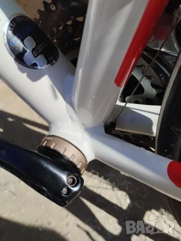 Отличен шосеен велосипед Cube Peloton / Shimano 105 / Fulcrum / Карбонова вилка/ Рамка 56 см., снимка 15 - Велосипеди - 56125634