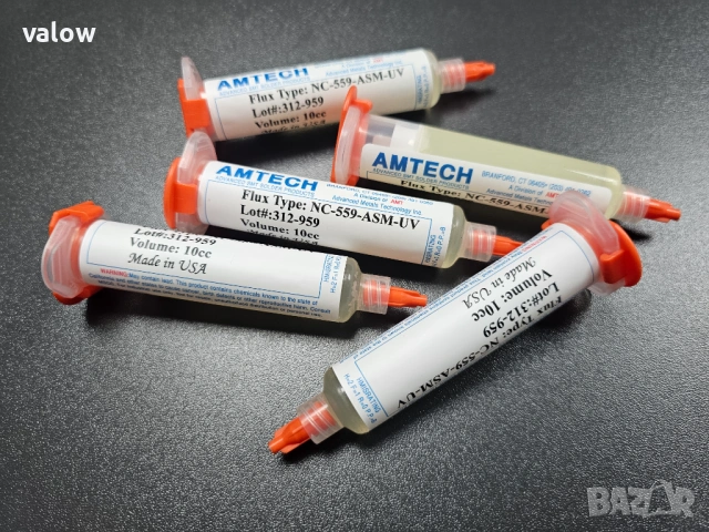 Amtech Nc-559-asm Професионална flux флюс паста за запояване, снимка 6 - Поялници и запояване - 9863671